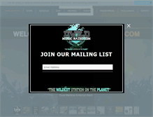 Tablet Screenshot of dwildmusicradio.com